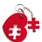 Puzzle Accessories, Key Chain Set,plexiglass,..